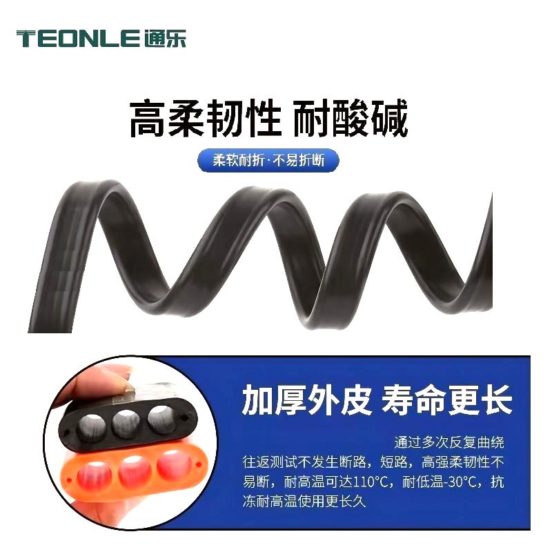 PUR聚氨酯扁形電纜-起重機行車電纜