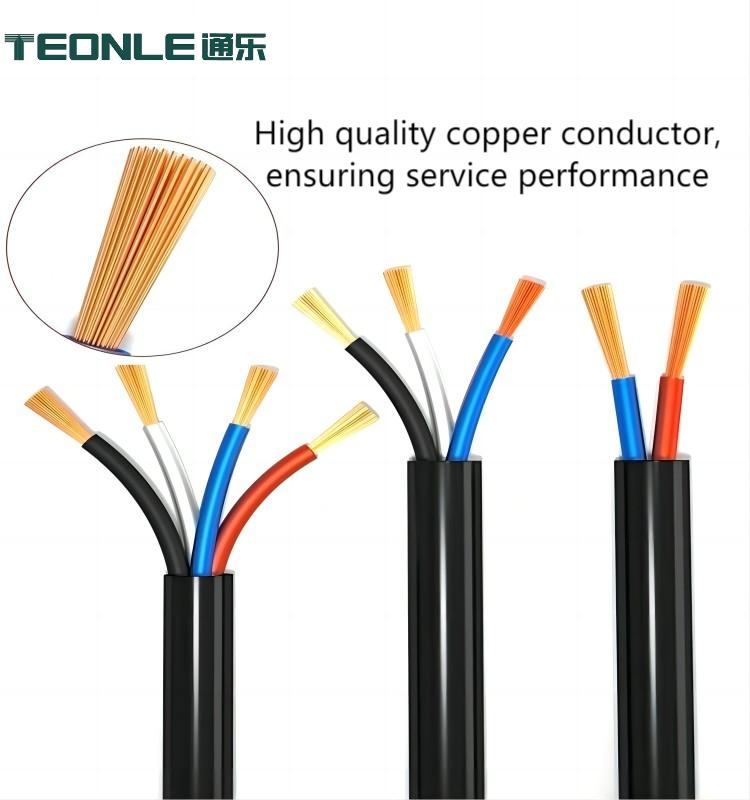歐標(biāo)電源線 H05VV-F多芯RVV護(hù)套2 3 4芯歐標(biāo)VDE認(rèn)證電源線
