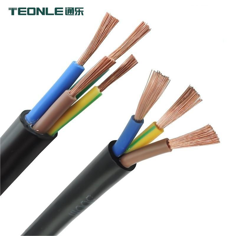 歐標(biāo)電源線 H05VV-F多芯RVV護(hù)套2 3 4芯歐標(biāo)VDE認(rèn)證電源線