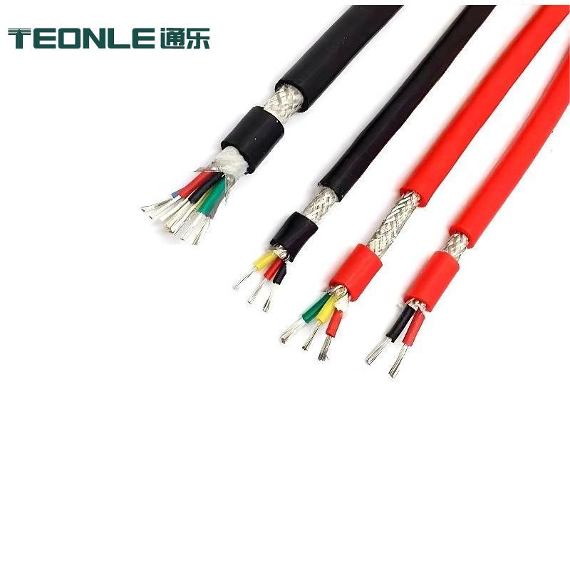 環保FEP材料高柔耐油高溫屏蔽線纜